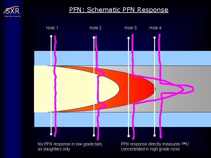 PFN: Schematic PFN Response SXR Southern Cross Resources Inc Hole 1 Hole 2 No