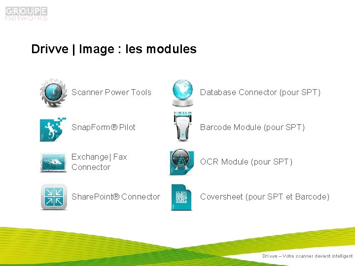Drivve | Image : les modules Scanner Power Tools Database Connector (pour SPT) Snap.