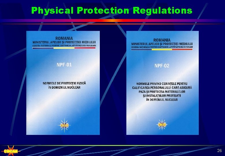 Physical Protection Regulations 26 