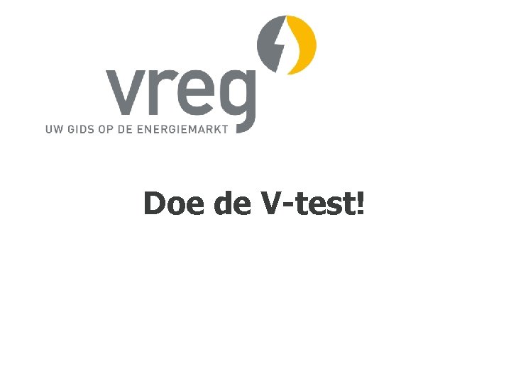 Doe de V-test! 