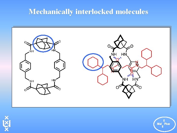 Mechanically interlocked molecules E Mol Phot S 