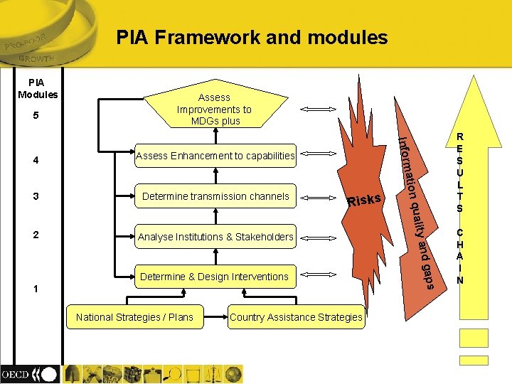 PIA Framework and modules PIA Modules 5 Assess Improvements to MDGs plus 2 Analyse