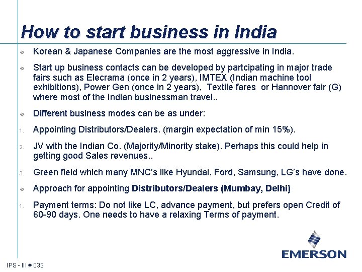 How to start business in India v v Korean & Japanese Companies are the