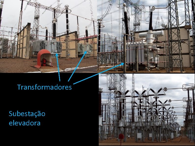 Transformadores Subestação elevadora 