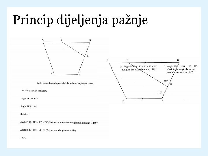 Princip dijeljenja pažnje 