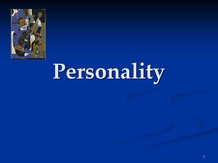 Personality 1 Personality 1