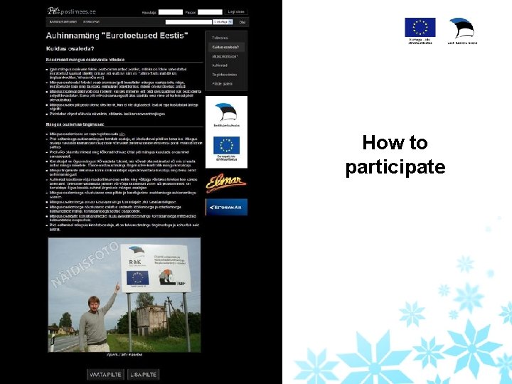 Sinu logo How to participate 