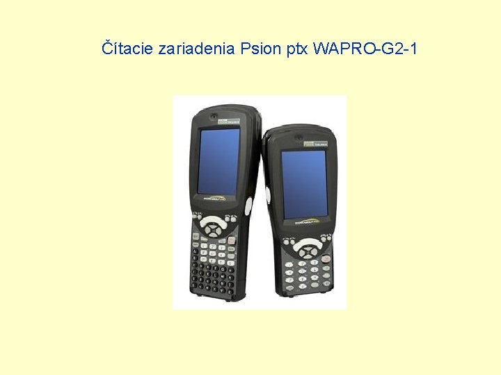 Čítacie zariadenia Psion ptx WAPRO-G 2 -1 