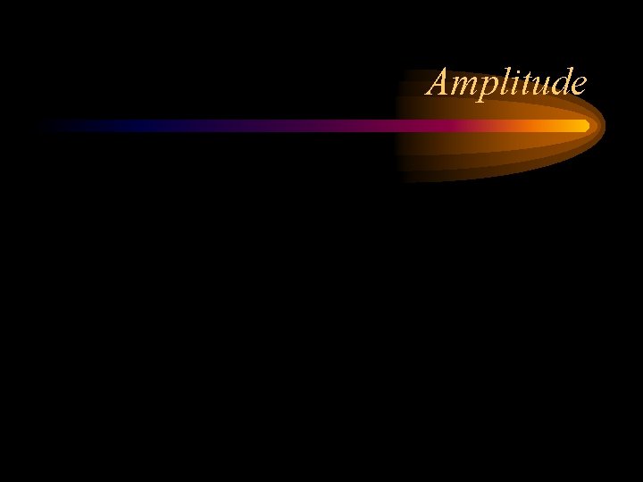 Amplitude 