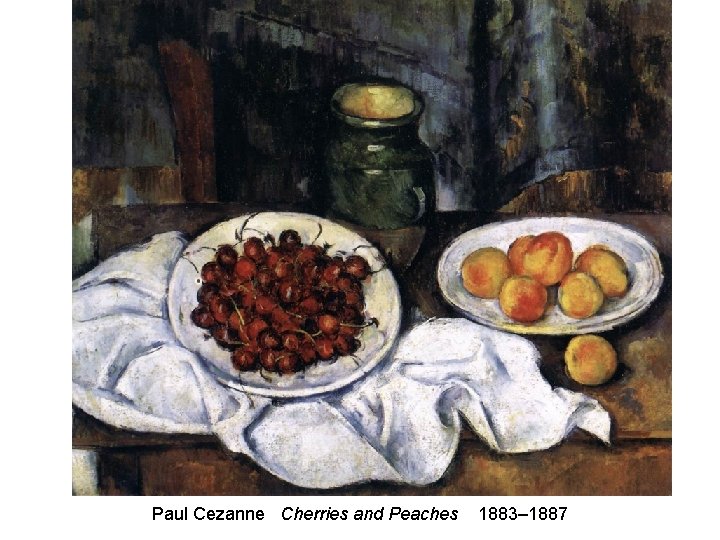 Paul Cezanne Cherries and Peaches 1883– 1887 
