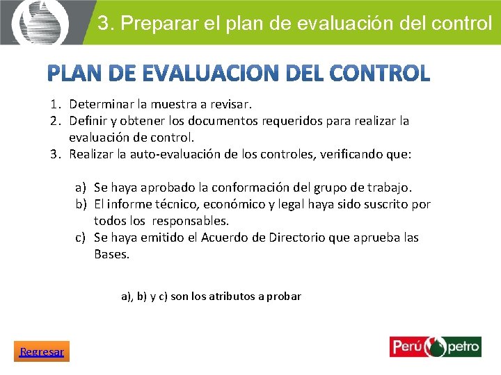 Sistema de Control Interno Evaluacin de controles Paso