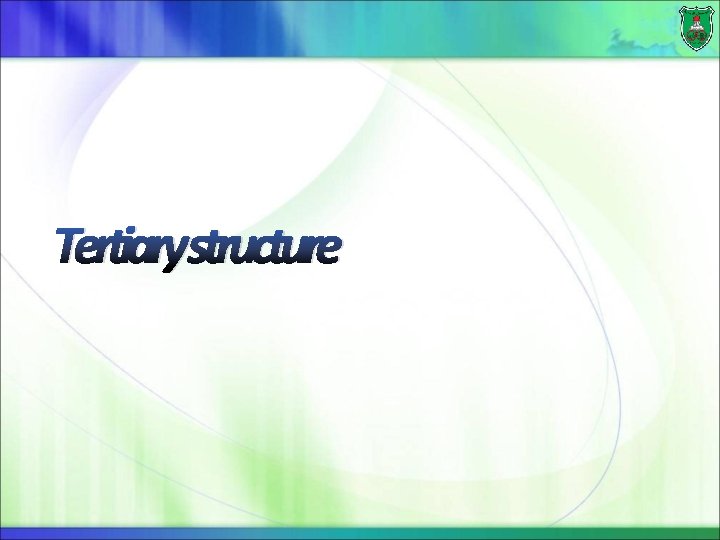 Tertiarystructure 