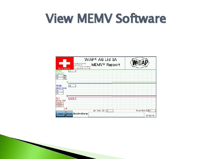 View MEMV Software 