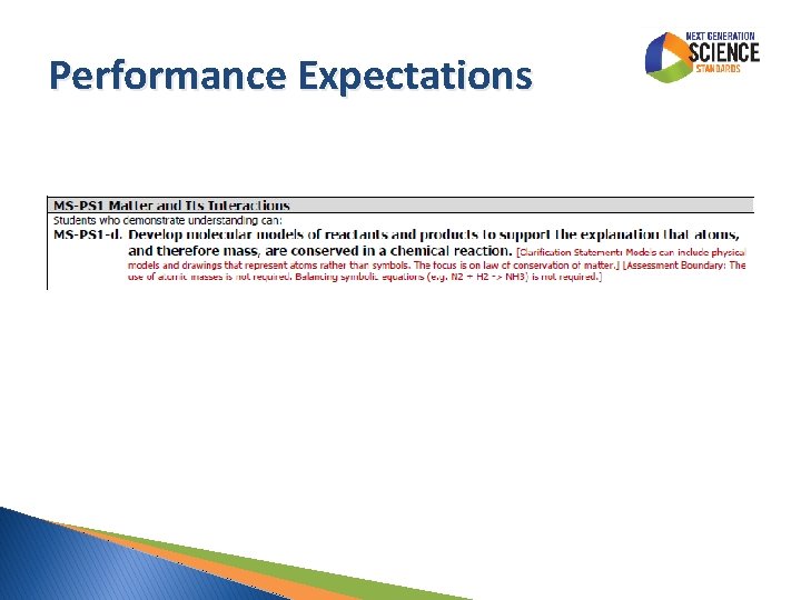 Performance Expectations 10 