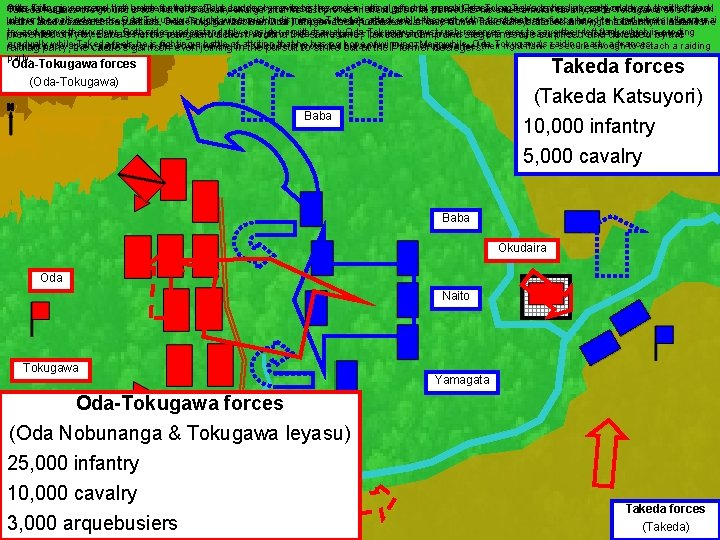 After failing in sothe many half-hearted Takeda now commits reserve inineffectual a final effort