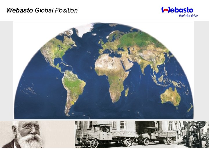 Webasto Global Position 