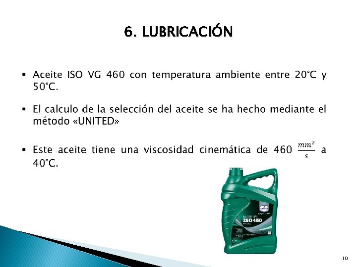 6. LUBRICACIÓN 10 