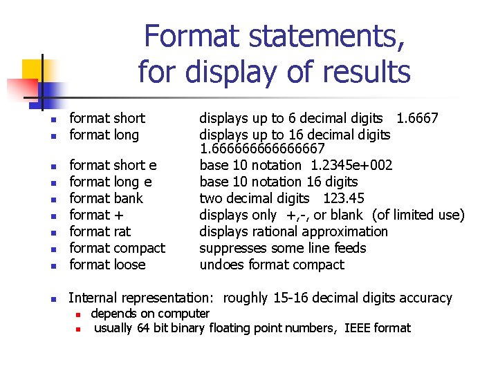 Fundamentals of Programming 20 ENFD112 Sections 001 to