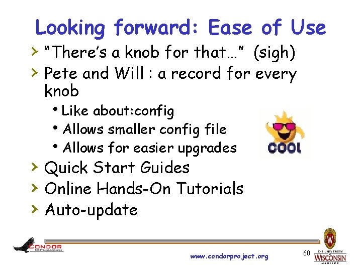 Looking forward: Ease of Use › “There’s a knob for that…” (sigh) › Pete