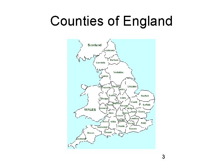 Counties of England 3 