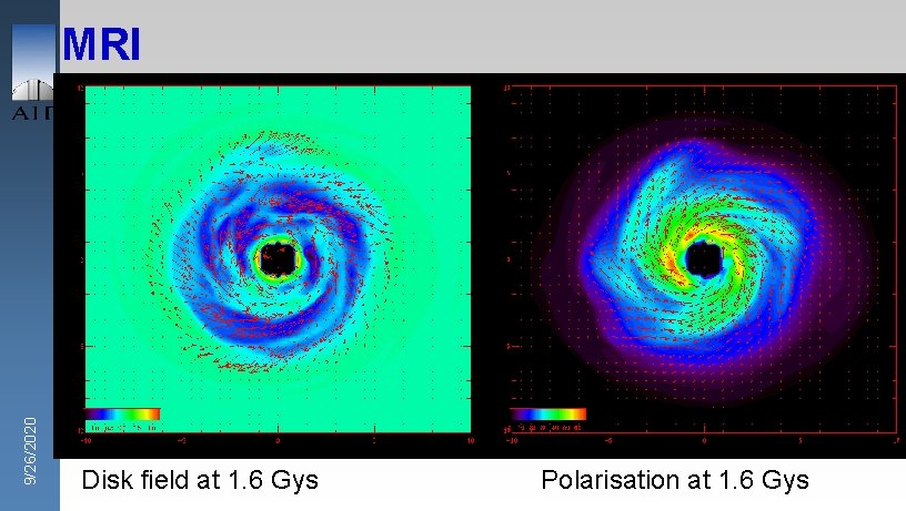 MRI 9/26/2020 nt 3 Disk field at 1. 6 Gys Polarisation at 1. 6