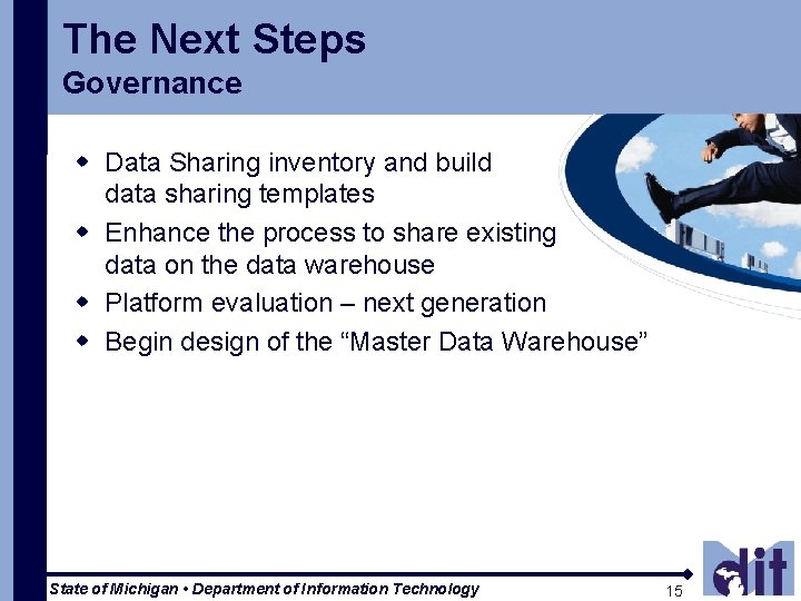 The Next Steps Governance w Data Sharing inventory and build data sharing templates w