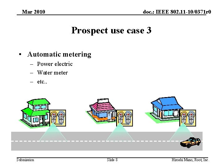 Mar 2010 doc. : IEEE 802. 11 -10/0371 r 0 Prospect use case 3