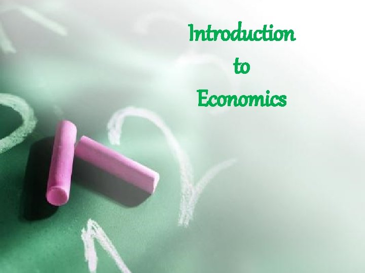 Introduction to Economics 