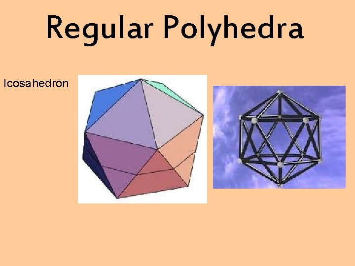 Regular Polyhedra Icosahedron 