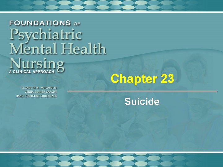 Chapter 23 Suicide 