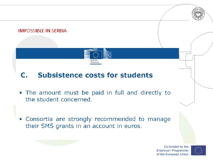 IMPOSSIBLE IN SERBIA 