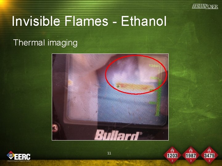 Invisible Flames - Ethanol Thermal imaging 11 