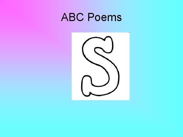 ABC Poems 