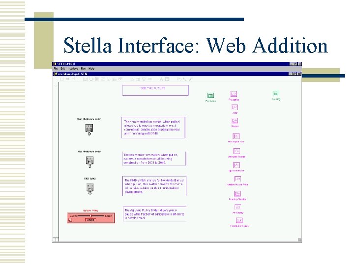 Stella Interface: Web Addition 
