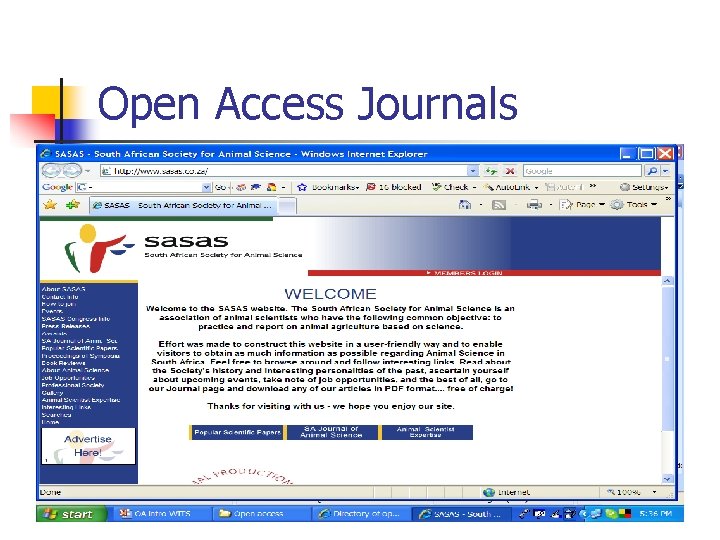 Open Access Journals 