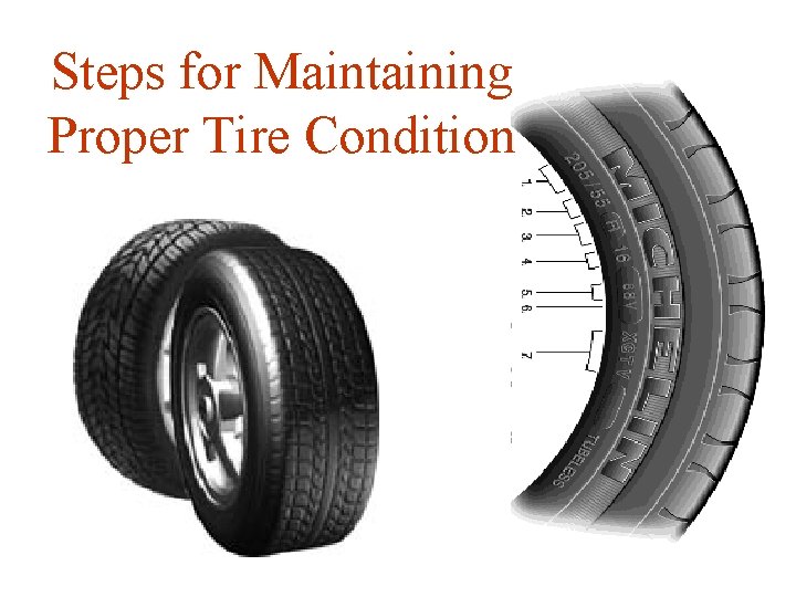Steps for Maintaining Proper Tire Condition 