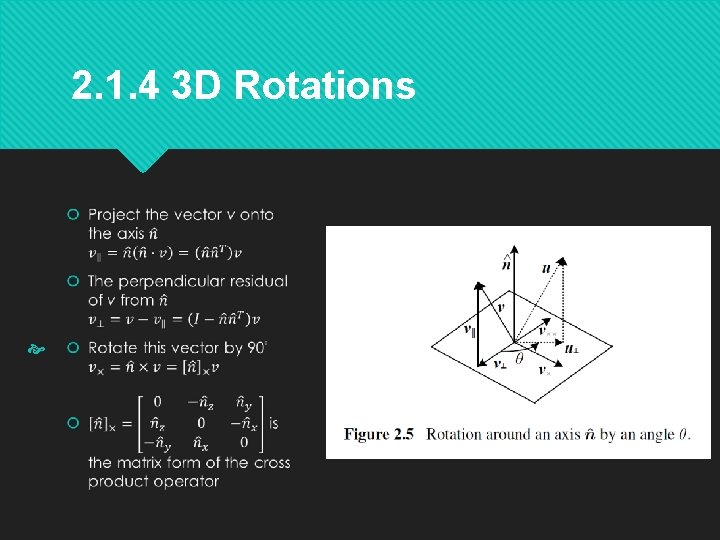 2. 1. 4 3 D Rotations 