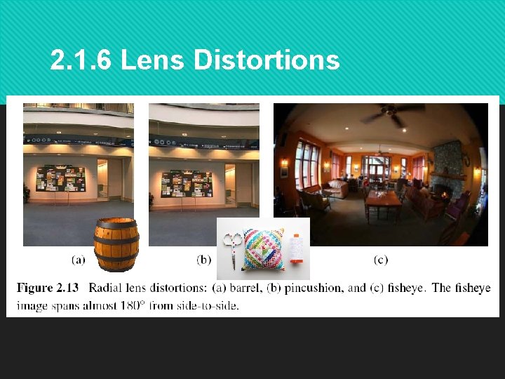 2. 1. 6 Lens Distortions 