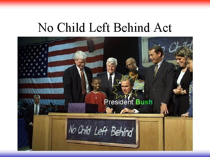 No Child Left Behind Act President Bush 