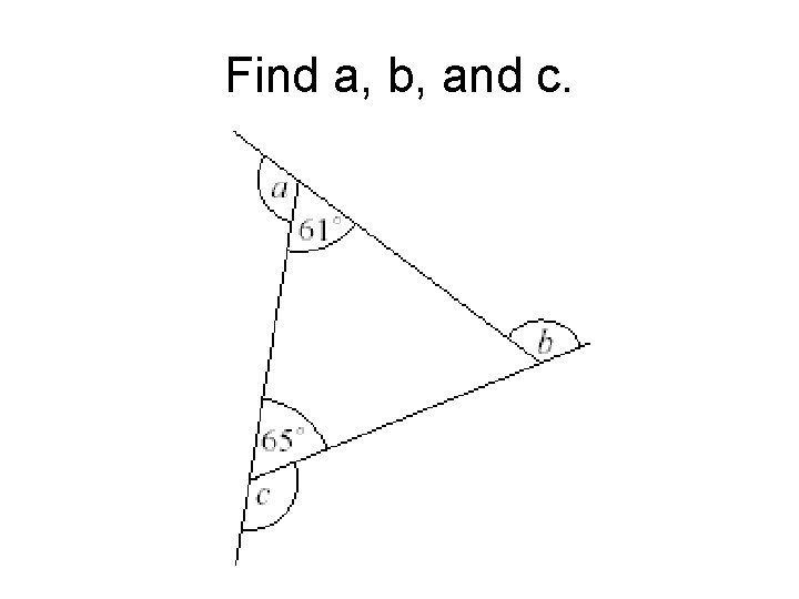Find a, b, and c. 