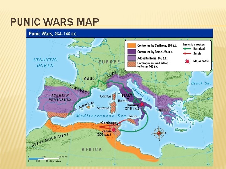 PUNIC WARS MAP 