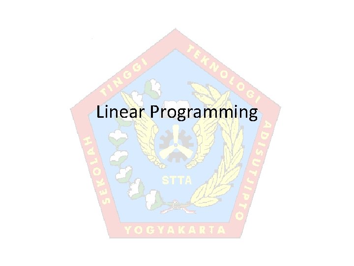 Linear Programming 