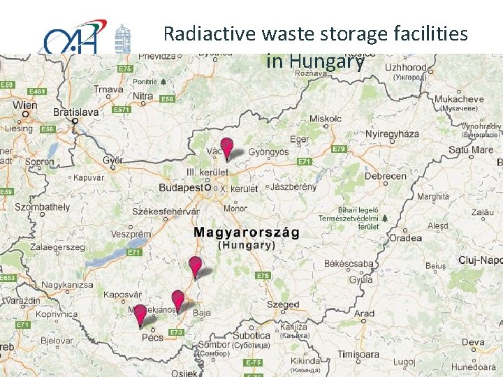 Radiactive waste storage facilities in Hungary 