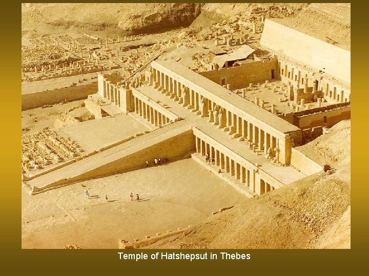 Temple of Hatshepsut in Thebes 