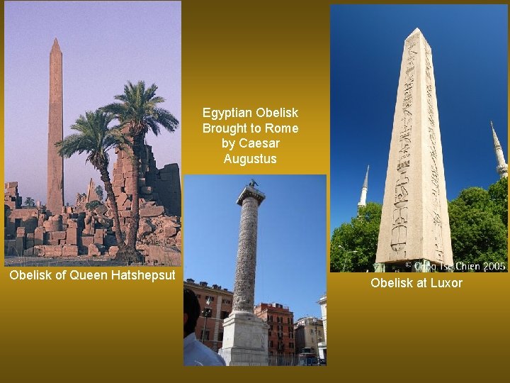 Egyptian Obelisk Brought to Rome by Caesar Augustus Obelisk of Queen Hatshepsut Obelisk at