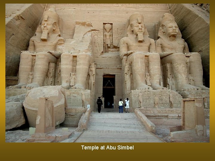 Temple at Abu Simbel 