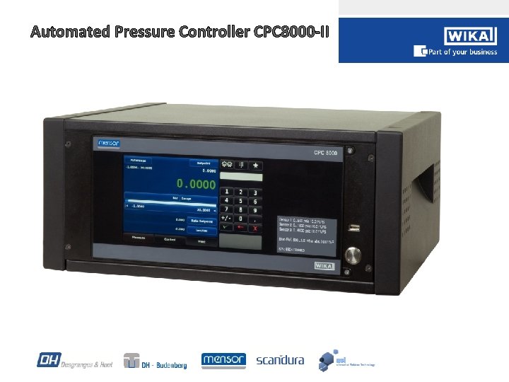 Automated Pressure Controller CPC 8000 -II 