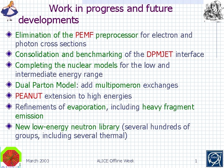 Work in progress and future developments Elimination of the PEMF preprocessor for electron and