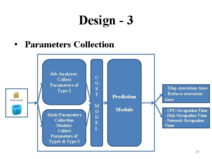 Design - 3 • Parameters Collection Job Analyzer: Collect Parameters of Type 2 Static