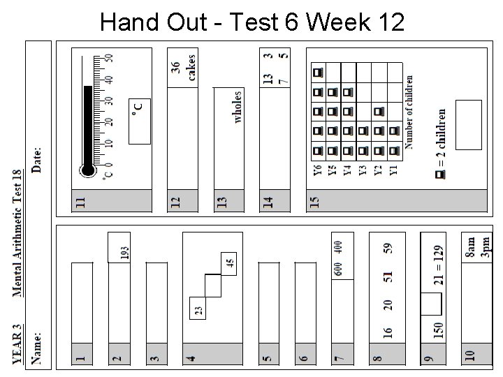 Hand Out - Test 6 Week 12 